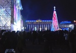 Новый год на площади Свободы встречали около 50 тысяч харьковчан