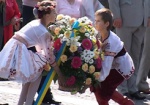 На День Соборности в Харькове - возложение цветов и митинг под Качановской колонией