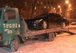 В центре Харькова подожгли автомобиль судьи