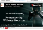Похороны Уитни Хьюстон покажут в прямом эфире в Интернете