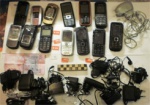 В Харьковском СИЗО изъяли партию мобильных телефонов