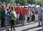 МВД: Открытие Евро-2012 в фан-зоне смотрели 7 тысяч человек