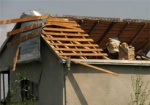В четырех селах Харьковщины ветром сорвало крыши с домов