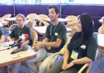 Они изнывали от жары, но радовались вместе с иностранцами. Харьковские волонтеры рассказали о том, как работали во время Евро-2012