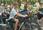 В Песочине прошли соревнования между юными велосипедистами