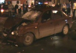 На Салтовке столкнулись легковушка и такси – один из пассажиров погиб