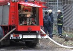 На Харьковщине при пожаре пострадал человек
