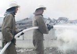 На жиркомбинате спасатели будут тушить пожар