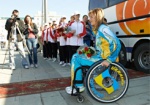 Харьков встретил чемпионов Паралимпиады. Тринадцать харьковских спортсменов привезли из Лондона двенадцать медалей