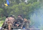Украинские военные уничтожили танки и БТРы террористов возле Мариновки