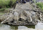 Между Северодонецком и Рубежным взорван мост, ремонт не могут начать из-за боевых действий