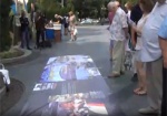 Во Львове проходит акция в поддержку харьковских патриотов