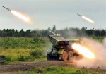 Позиции сил АТО ночью обстреливали из минометов и «Градов» со стороны РФ