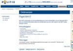 Голландская полиция собирает материалы, которые могут помочь в расследовании крушения рейса МН17