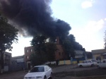 В районе аэропорта сгорела «Газель»