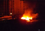 Возле Алексеевского рынка ночью был пожар