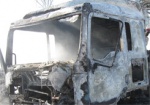 Водитель получил ожоги во время пожара в кабине грузовика