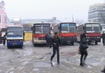 С утра из-за гололеда отменили множество рейсов областных автобусов