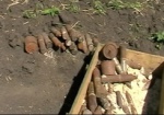 Под Харьковом местные жители обнаружили три десятка артснарядов