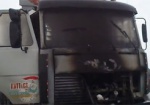 На Харьковщине грузовик загорелся на ходу