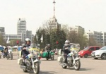 Автотрассы не только для машин. Харьковские байкеры призывали водителей соблюдать ПДД