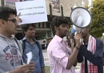 Студенты из Индии призывали харьковчан быть милосердными