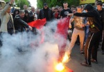 В западных областях Украины День Победы не обошелся без драк и столкновений