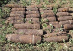 В селе под Харьковом обнаружили полсотни боеприпасов времен войны