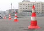 Площадь Свободы перекрыли из-за праздника «Металлиста»