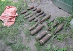 Харьковчанин хранил в сарае арсенал оружия и снарядов