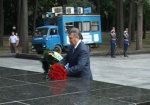 Президент возложил цветы к мемориалу Славы