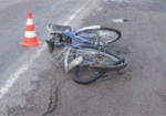 На Салтовке велосипедист столкнулся с иномаркой