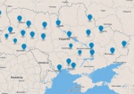 В социальных сетях распространяют «карту Евромайдана»