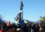 Возле памятника Шевченко собрался харьковский «евромайдан»
