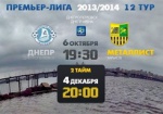 Сегодня «Металлист» доиграет матч с «Днепром»