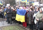 В поддержку «евромайдана» в Харькове стартовал театральный перфоманс