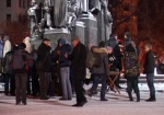 На харьковском евромайдане собираются желающие отправиться на Киев