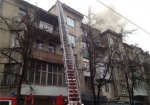 На улице Мироносицкой горела пятиэтажка