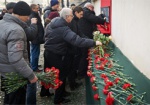 В Харькове прошла панихида по погибшим во время пожара на ювелирной фабрике