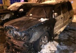 Ночью на проспекте Гагарина сгорел Lexus