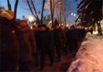 Харьковчане идут маршем к памятнику Шевченко