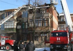 В Харькове выгорела крыша жилого дома. Никто не пострадал