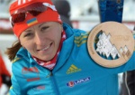 Биатлонистка завоевала для Украины первую медаль на Олимпиаде-2014