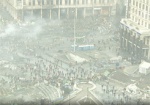 Столкновения активистов и силовиков в столице возобновились