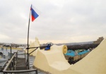 СМИ: Российский флаг над Харьковской ОГА установил житель Москвы