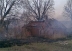 Под Харьковом из-за неосторожности сгорел дом в дачном кооперативе