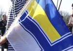 В Харькове встречают моряков, которые до последнего держались под желто-голубыми флагами