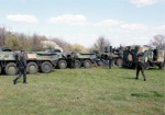 Десантники прикрывают блокпост на Харьковщине со стороны Славянска