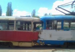 На Клочковской столкнулись два трамвая. Есть пострадавшие