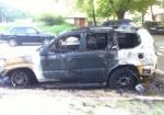 Ночью в Харькове горело несколько машин